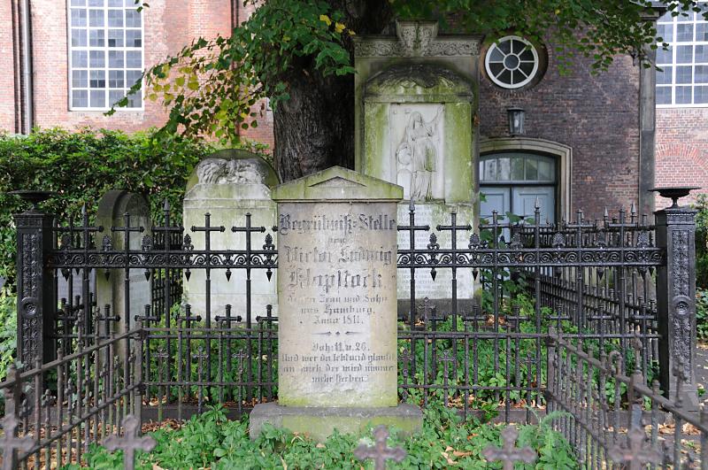 17875_6202 Begräbnisstelle - Kopstocks; Friedhof der Christianskirche in Hamburg Ottensen. | Klopstockstrasse, historische Bilder und aktuelle Fotos aus Hamburg Ottensen.